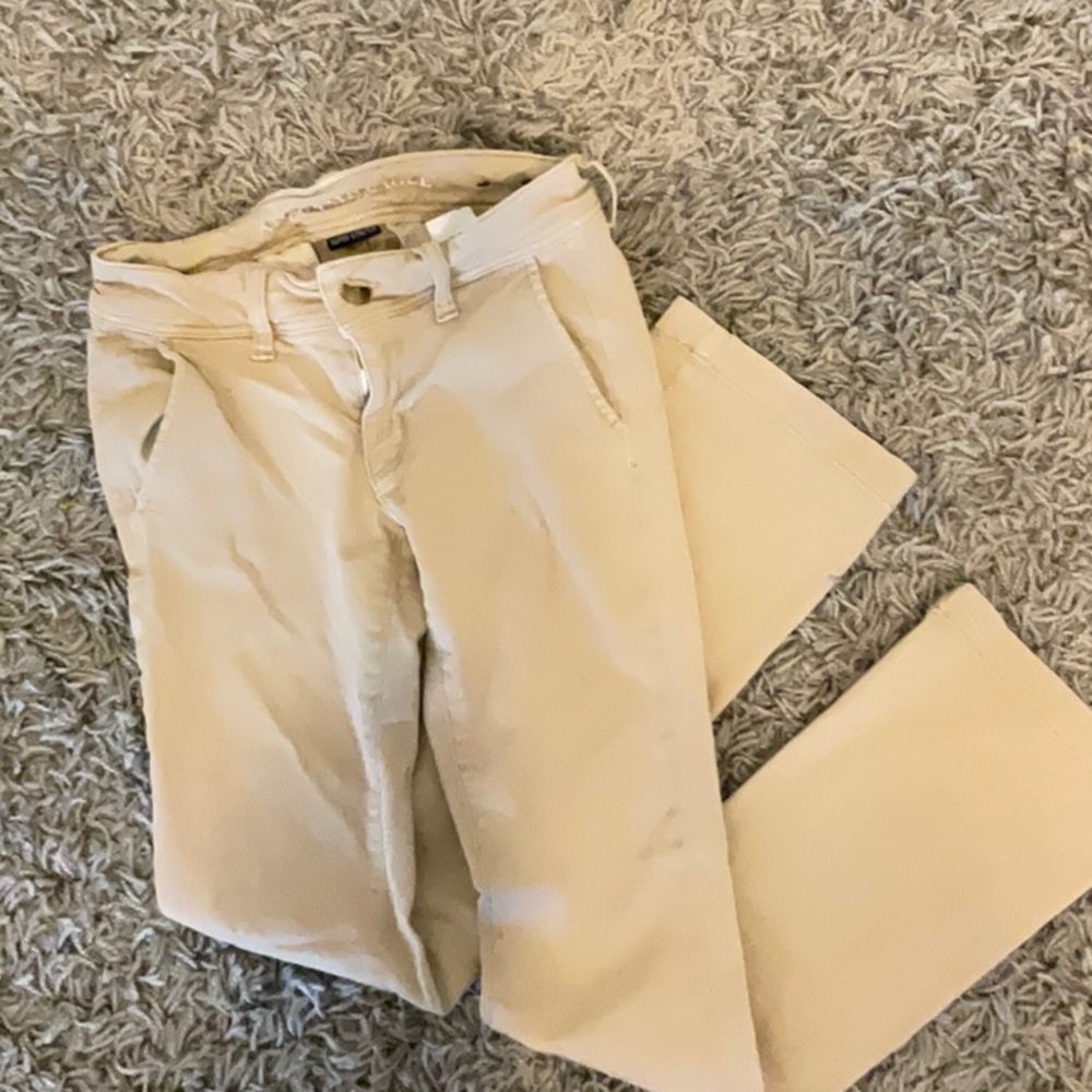 American Eagle Khaki Kick Boot Super Stretch